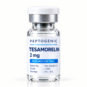Tesamorelin 2mg research peptide vial