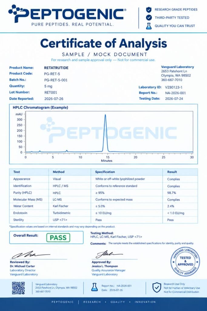 peptide COA