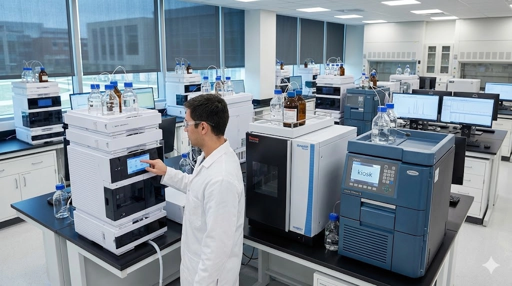 HPLC peptide analysis